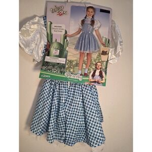 Wizard of Oz Dorothy Rubies Costume Child Girls Size 3-4 Dress